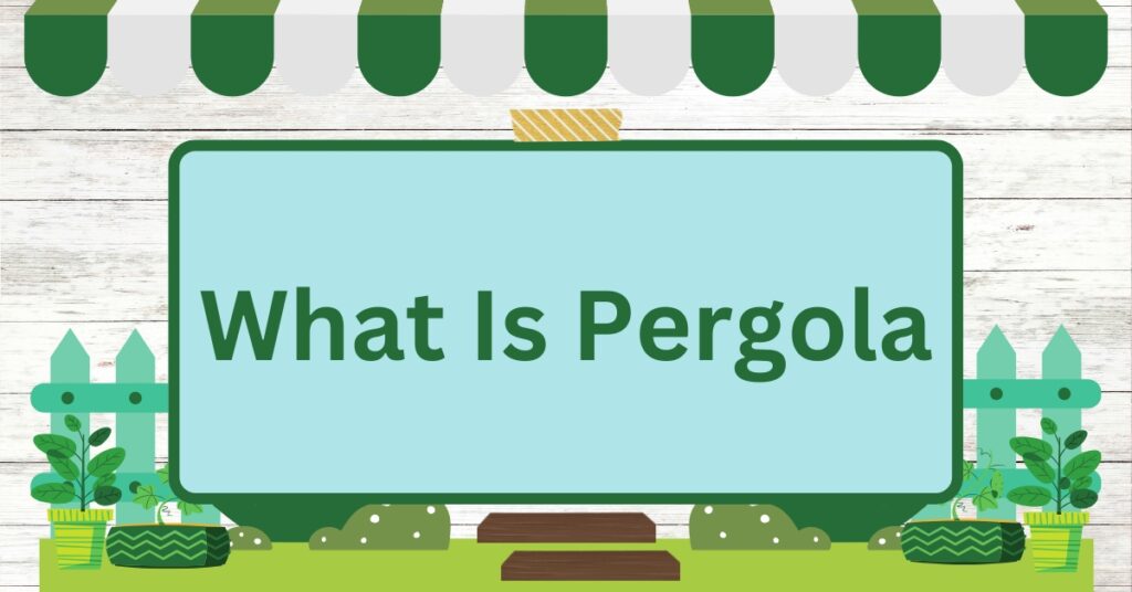 what is pergola